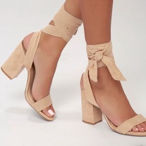 Lulu’s Alta Heels in Light Nude